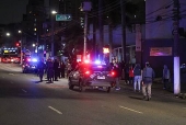 Manifestantes fazem protesto contra a obra do tnel da Sena Madureira em SP