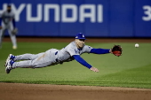 MLB Playoffs: Los Angeles Dodgers at New York Mets