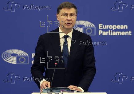 European Parliament session in Strasbourg