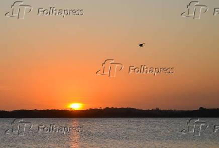 Nascer do sol em Araruama no RJ