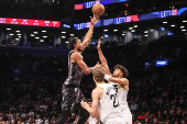 NBA: Utah Jazz at Brooklyn Nets