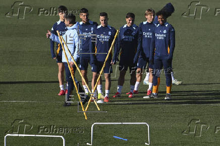 Entrenamiento del Real Madrid