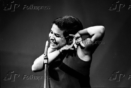 A cantora Elis Regina. (16.05.1967