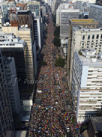 Parada do orgulho LGBT+ 2024 em So Paulo