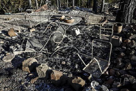 Park Fire in Butte County, Califonria burns over 170,000 acres