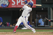 MLB: Los Angeles Angels at Texas Rangers