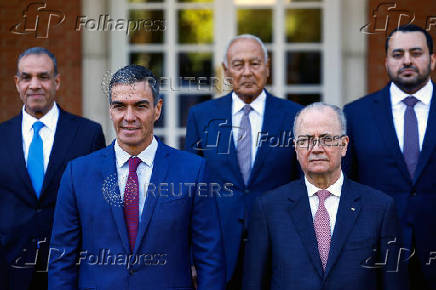 Spain hosts a meeting of foreign ministers from EU and Arab countries on Middle East crisis, in Madrid