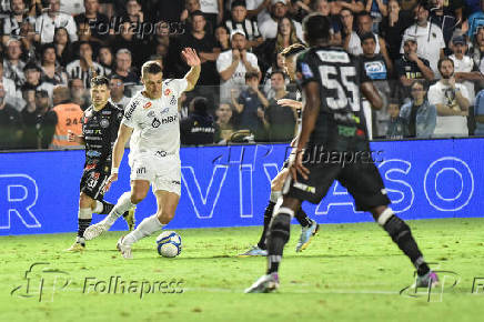 Partida entre Santos X Operrio PR  pelo Campeonato Brasileiro Srie B