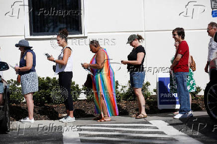 Final day of early voting ahead of U.S. presidential election, in Largo