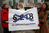 Rally in Berlin calls for abortion legalization