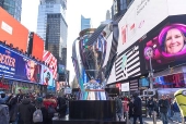 Taa gigante da MLS na Times Square