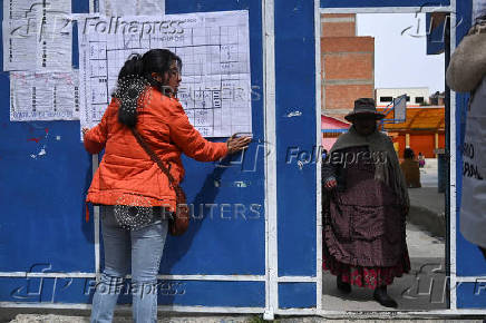 Bolivia holds judicial elections, in El Alto