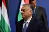 Hungarian Prime Minister Viktor Orban holds an international press conference in Budapest