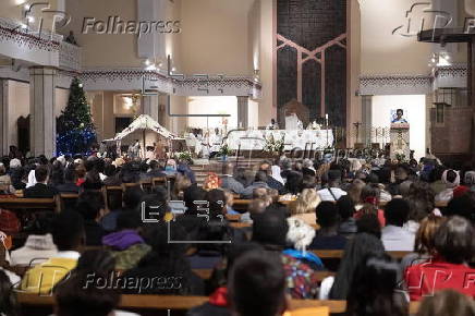 Christmas Eve mass in Rabat