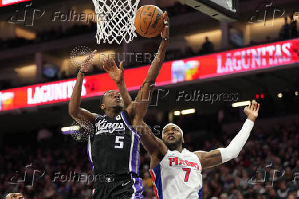 NBA: Detroit Pistons at Sacramento Kings