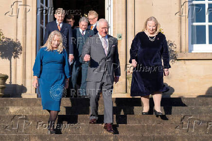 Britain's King Charles attends an event to celebrate the launch of The King's Foundation 35th anniversary, in Cumnock