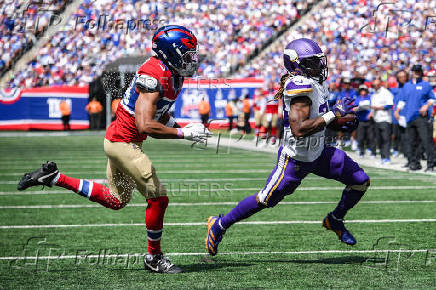 NFL: Minnesota Vikings at New York Giants