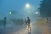 Tropical Storm Helene hits Cancun