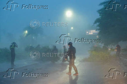 Tropical Storm Helene hits Cancun