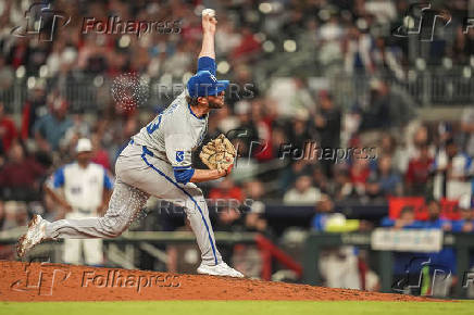 MLB: Kansas City Royals at Atlanta Braves