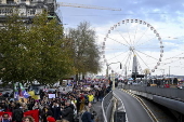 Rally in Brussels ahead of International Day for the Elimination of Violence against Women