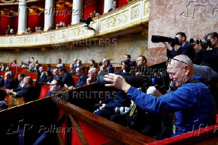 Questions to the government session at the National Assembly in Paris