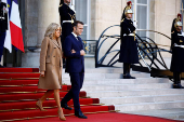 French President Macron meets Nigerian President Bola Tinubu in Paris