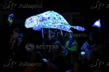 Bolsover Lantern Parade in Derbyshire