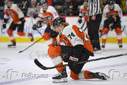 NHL: Columbus Blue Jackets at Philadelphia Flyers