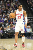 NBA: Detroit Pistons at Sacramento Kings