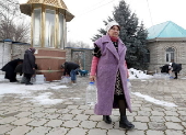 Epiphany celebration in Kyrgyzstan