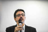 O ministro da Cultura, Srgio S Leito, no 9 Encontro do Frum Brasileiro pelos Direitos Culturais