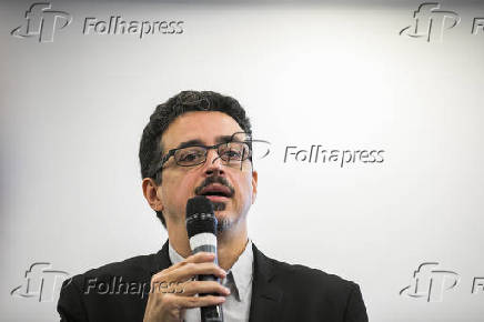 O ministro da Cultura, Srgio S Leito, no 9 Encontro do Frum Brasileiro pelos Direitos Culturais