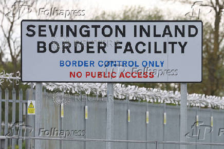 Sevington Inland Border Facility, near Ashford