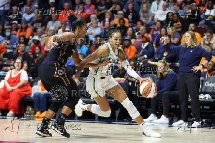 WNBA: Playoffs-Minnesota Lynx at Connecticut Sun