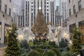 Arvore de Natal do Rockefelller center em Nova York