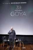 Nominados y nominadas a la 39 edicin de los Premios Goya.