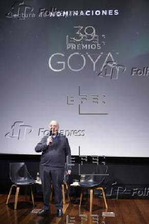 Nominados y nominadas a la 39 edicin de los Premios Goya.