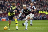 English Premier League - Aston Villa vs Manchester City