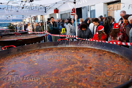 Christmas celebrations in Paiporta after floods