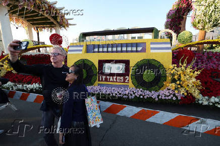 The 136th Rose Parade in Pasadena