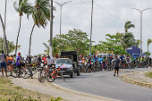 Ciclistas realizam ato pacifico nas ruas de Olinda e Paulista