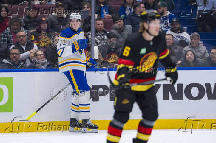 NHL: Buffalo Sabres at Vancouver Canucks