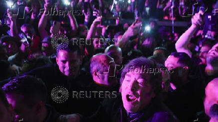 Argentine President Javier Milei holds rally in Buenos Aires to launch his party nationally