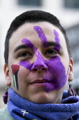 Rally in Brussels ahead of International Day for the Elimination of Violence against Women