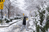 Intensas nevadas en Nueva York