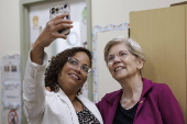 Senator Elizabeth Warren tours Head Start School