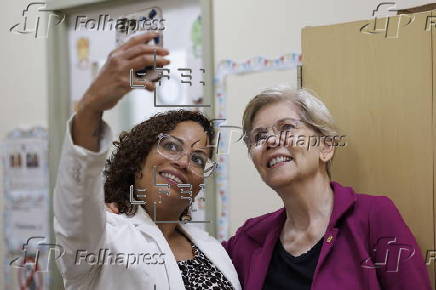 Senator Elizabeth Warren tours Head Start School