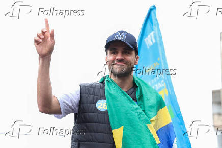 Carreata no Brs do candidato Pablo Maral (PRTB)