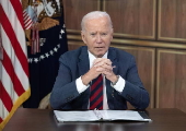 US President Biden receives a briefing on Hurricane Milton